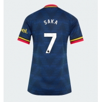 Camisa de Futebol Arsenal Bukayo Saka #7 Equipamento Secundário Mulheres 2026-27 Manga Curta